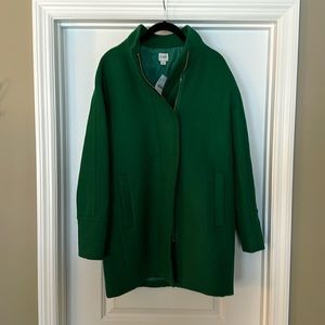 Women’s J. Crew winter coat.  Brand new with tags!  Green, size 4